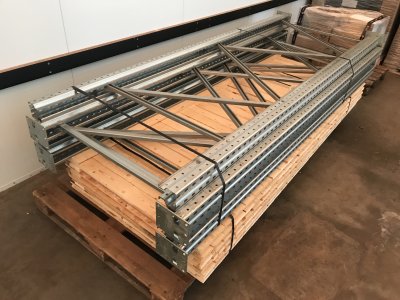 Legbordstelling, Magazijnstelling, Palletstelling - Foto 3