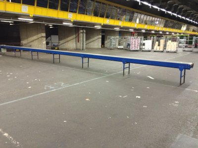 18,3 m Transportband met schakelbanddek - Foto 5