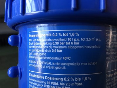Dosatron-doseerpomp voor concentraat - Foto 3
