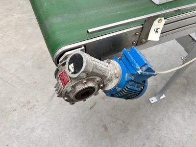3.45m Transportband met aluminium frame. - Foto 3