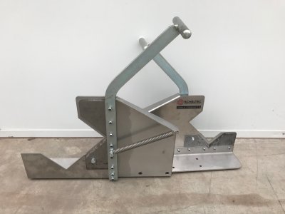 Hakmestafel met maatbalk voor bossnijder / hakmes - Foto 4