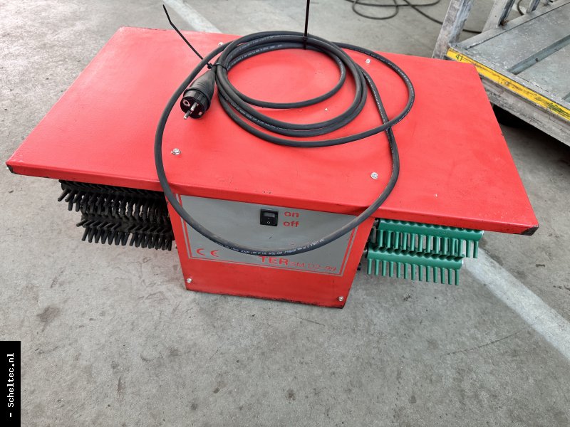 Dubbele ontbladermachine Terlouw