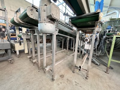 Set smalle transportbandjes met RVS onderstel - Foto 4