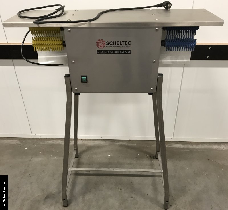 Ontbladermachine Dubbel RVS