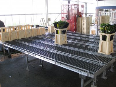 Bloemenbuffer - rollenbaanbuffersysteem - Foto 3