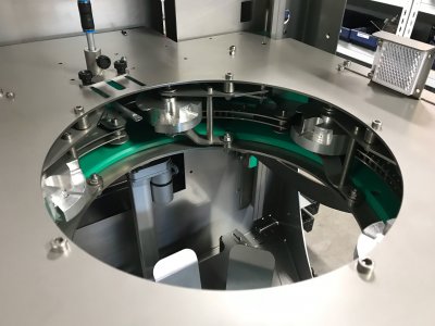 AquaMatic emmervuller met transportband voor ronde emmers - Foto 12