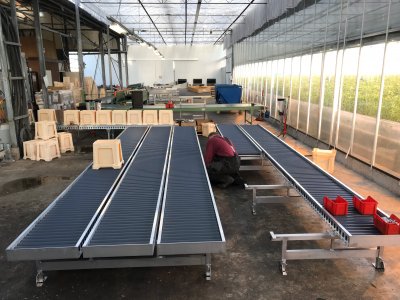 Bloemenbuffer - rollenbaanbuffersysteem - Foto 7