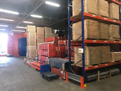 Legbordstelling, Magazijnstelling, Palletstelling - Foto 11
