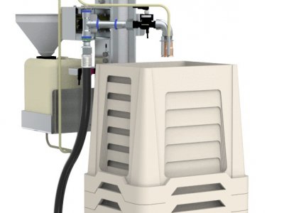 QuickFill emmervuller met lift RVS - Foto 9