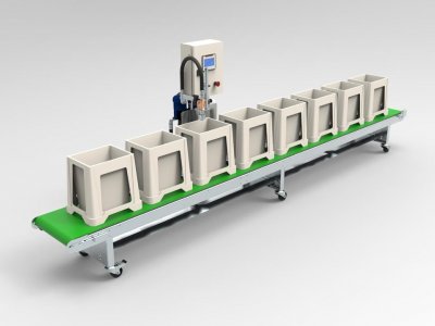 QuickFillBelt emmervuller met transportband RVS - Foto 7