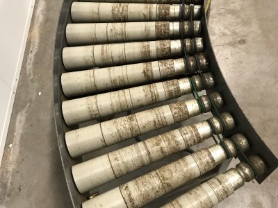 Rollenbaanbochtsysteem van 4 stuks aangedreven rollenbaanbocht  - Foto 10