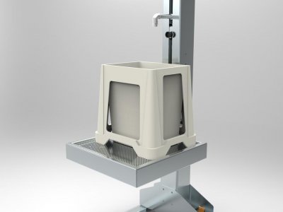 SoloFill emmervuller RVS voor alle typen emmers en veilingfust - Foto 10