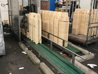 SquareFill500+ emmervuller/-ontstapelaar met krageninzetter/-opzetter - Foto 10