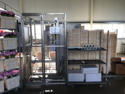 SquareFill500+ emmervuller/-ontstapelaar met krageninzetter/-opzetter - Foto 8
