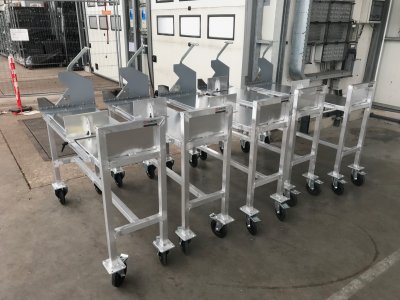 Hakmestafel met maatbalk voor bossnijder / hakmes - Foto 7