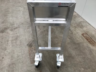 Hakmestafel met maatbalk voor bossnijder / hakmes - Foto 10