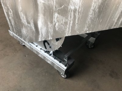 kantelbak, kiepcontainer, verzinkt metaal (diverse maten) - Foto 9
