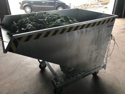 kantelbak, kiepcontainer, verzinkt metaal (diverse maten) - Foto 10